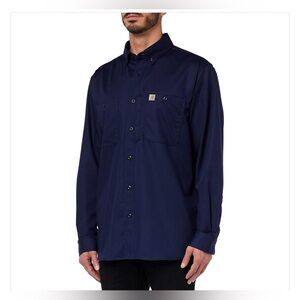 Carhartt RUGGED PROFESSIONAL RELAXED FIT CANVAS LONG-SLEEVE SHIRT SIZE 4XL NEW